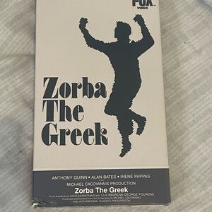 Zorba The Greek VHS Tape